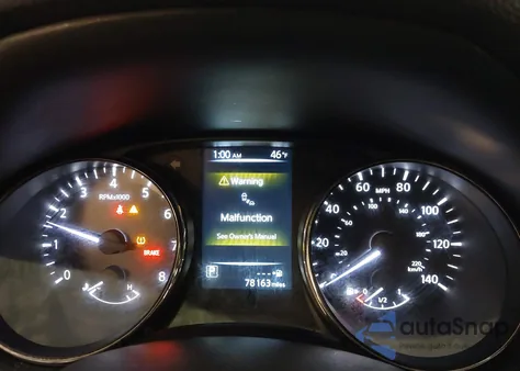 2017 Nissan Rogue Sv z USA, uszkodzony, nr VIN JN8AT2MV8HW018188